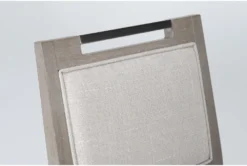 Westridge Upholstered Side Chair -KitchenCraft Store 276228 grey fabric dining chair detail 45