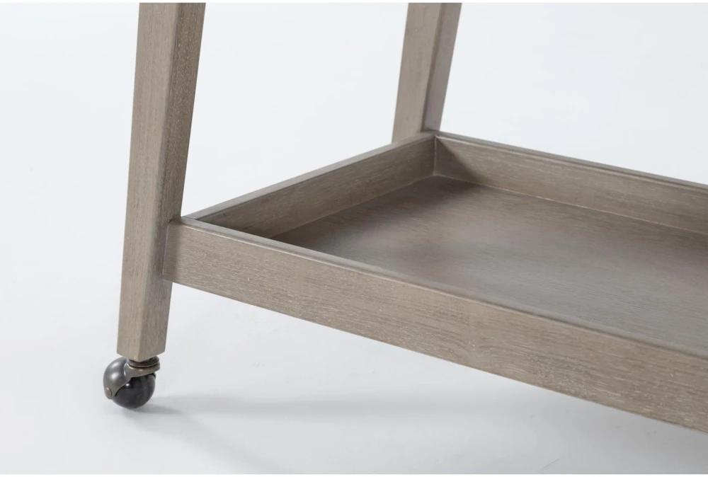 Westridge Wood Bar Cart 3 Westridge Wood Bar Cart - Image 3