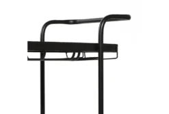 Black Metal + Glass Bar Cart 15 Black Metal + Glass Bar Cart -KitchenCraft Store 276494 black multi media bar cart detail 47