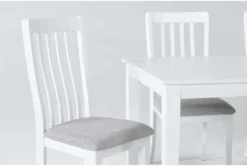 Gia 64" Dining Set For 6 -KitchenCraft Store 277186 white wood dining set detail 44