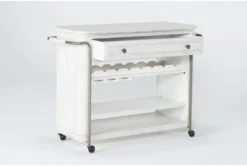 Martin Bar Cart 12 Martin Bar Cart -KitchenCraft Store 278720 white wood bar cart side 20