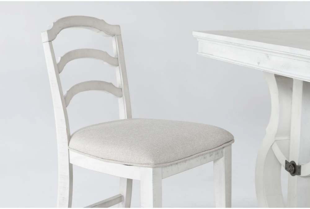 Martin 66" Counter With Wood Back Stools Set For 4 3 Martin 66" Counter With Wood Back Stools Set For 4 - Image 3