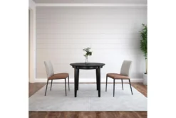 Weber Matte Black 36" Round Dining Table -KitchenCraft Store 283248 detail 50