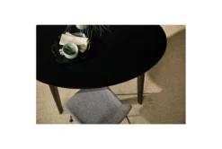 Weber Matte Black 54" Oval Dining Table -KitchenCraft Store 283250 detail 49