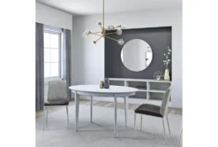 Weber Matte White 54" Oval Dining Table 13 Weber Matte White 54" Oval Dining Table -KitchenCraft Store 283251 detail 48