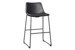 Edison Black 29" Bar Stool Set Of 2