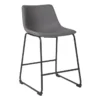 Edison Grey 24" Counter Stool Set Of 2
