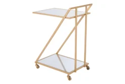 Mirror & Gold Bar Cart 14 Mirror & Gold Bar Cart -KitchenCraft Store 283836 gold metal bar cabinet detail 47