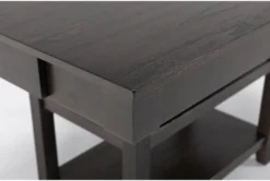 Westshore Grey 60" Counter Table -KitchenCraft Store 284340 grey wood counter height table detail 46