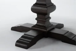 Sorensen 42" Bar Table Set For 4 -KitchenCraft Store 284953 brown wood bar set detail 48