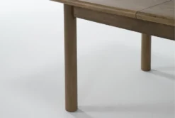 Felix 74-94" Extension Toasted Natural Oak Dining Table -KitchenCraft Store 284957 natural wood dining set detail 44