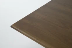 Felix 74-94" Extension Toasted Natural Oak Dining Table -KitchenCraft Store 284957 natural wood dining set detail 45