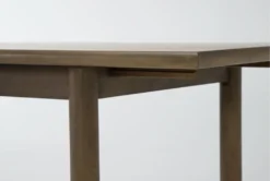 Felix 74-94" Extension Toasted Natural Oak Dining Table -KitchenCraft Store 284957 natural wood dining set detail 47