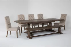 KitchenCraft Store -KitchenCraft Store 285879 beige wood dining set side 18