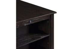 Kaine Cherry 36" Storage Counter Set For 2 -KitchenCraft Store 286859 brown wood counter height set detail 45