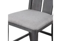 Kaine Gray 36" 3 Piece Storage Counter Set For 2 -KitchenCraft Store 286860 grey wood counter height set material 76