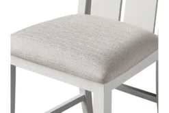 Kaine Two Tone White 36" Storage Counter Set For 2 -KitchenCraft Store 286861 white wood counter height set material 76 1