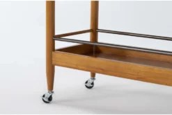 Alton Bar Cart 10 Alton Bar Cart -KitchenCraft Store 286875 brown wood bar cart detail 45