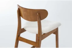 Alton Counter Stool -KitchenCraft Store 286877 brown wood bar stool detail 44