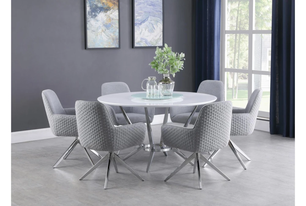 Jaime Swivel Dining Chair 7 Jaime Swivel Dining Chair - Image 7