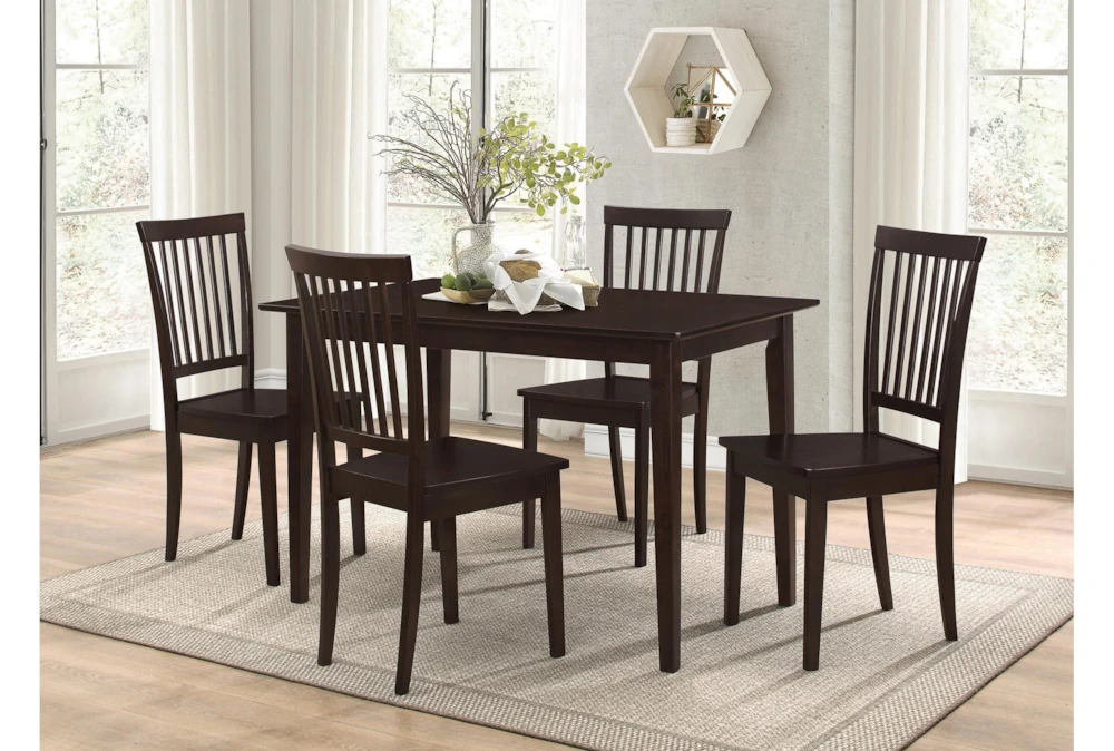 Jared 47" Dining Set For 4 1 Jared 47" Dining Set For 4