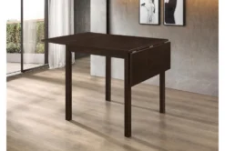 Ricardo 30" Drop Leaf Dining Table -KitchenCraft Store 288729 brown fabric dining table detail 02