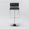 Elliott Adjustable Bar Stool Chrome And Grey