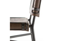 Wendy Distressed Brown Counter Stool -KitchenCraft Store 294872 brown polyester counter height stool detail 46