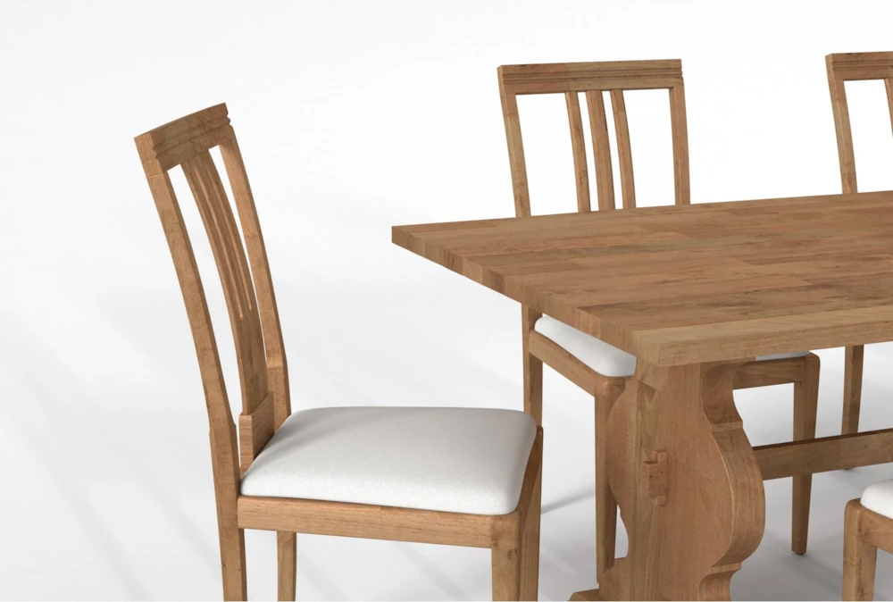 Magnolia Home Collins 84" Dining With Nora Dining Chairs Set For 6 By Joanna Gaines 5 Magnolia Home Collins 84" Dining With Nora Dining Chairs Set For 6 By Joanna Gaines - Image 5