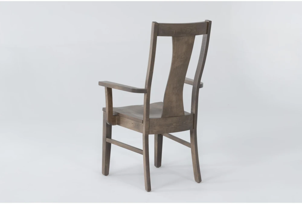 Farmlyn Oatmeal Dining Arm Chair 3 Farmlyn Oatmeal Dining Arm Chair - Image 3