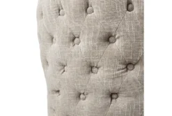 Marlow Camel/Brown High Wingback Button Tufted Swivel Bar Stool -KitchenCraft Store 297852 brown wood bar stool detail 46