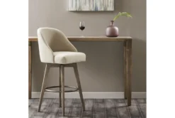 Marshall Sand Bar Stool With Swivel Seat -KitchenCraft Store 297859 brown wood bar stool room 85