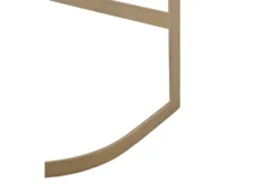 Charcoal/Antique Gold Counter Stool -KitchenCraft Store 297865 gold wood counter height stool detail 45