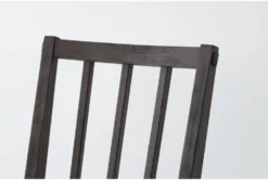 Gustav Dining Side Chair With Upholstered Seat By Nate Berkus + Jeremiah Brent -KitchenCraft Store 298495 brown wood dining chair detail 44