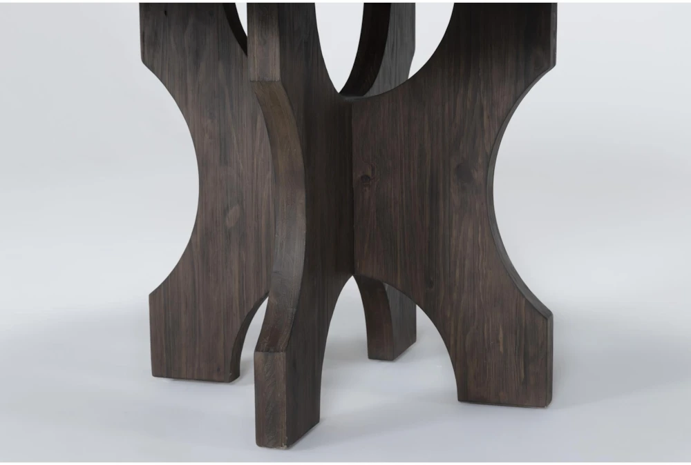 Gustav 48" Round Dining With Curved Bench & Angled Side Chairs Set For 4 By Nate Berkus + Jeremiah Brent 4 Gustav 48" Round Dining With Curved Bench & Angled Side Chairs Set For 4 By Nate Berkus + Jeremiah Brent - Image 4