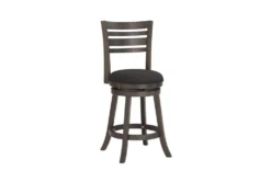 Brie Grey Swivel Counter Stool