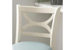 Alex Cream Swivel Barstool -KitchenCraft Store 299739 beige wood bar stool detail 44