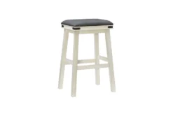Sergio White Bar Stool