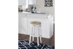 Bethany Sea Grass White Swivel Barstool -KitchenCraft Store 299743 white wood bar stool room 86