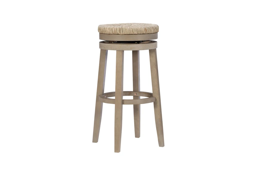 Bethany Sea Grass Natural Swivel Barstool 1 Bethany Sea Grass Natural Swivel Barstool