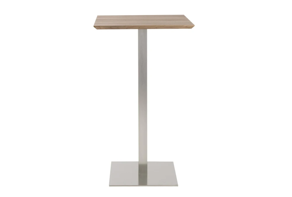 Cece Square Walnut 24" Bar Table 1 Cece Square Walnut 24" Bar Table