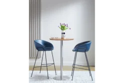 Cece Round Walnut 26" Bar Table 13 Cece Round Walnut 26" Bar Table -KitchenCraft Store 300578 detail 48