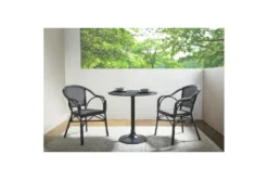 Hannu Black 30" Bistro Table 15 Hannu Black 30" Bistro Table -KitchenCraft Store 300591 detail 50 1