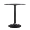 Hannu Black 30" Bistro Table