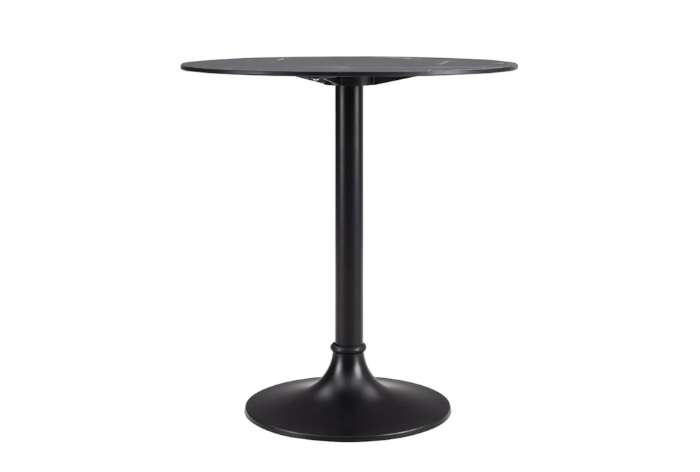 Hannu Black 30" Bistro Table 1 Hannu Black 30" Bistro Table