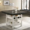 Tricia Chalk Grey 60" Counter Table