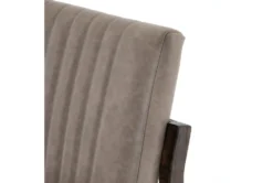 Roots Grey Dining Chair 17 Roots Grey Dining Chair -KitchenCraft Store 301031 grey leather dining chair detail 47