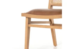 Caswell Cane Dining Chair -KitchenCraft Store 301045 natural polyurethane dining chair detail 48