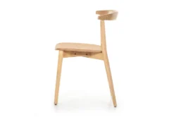 Blonde Ash Dining Chair -KitchenCraft Store 301050 natural wood dining chair side 14