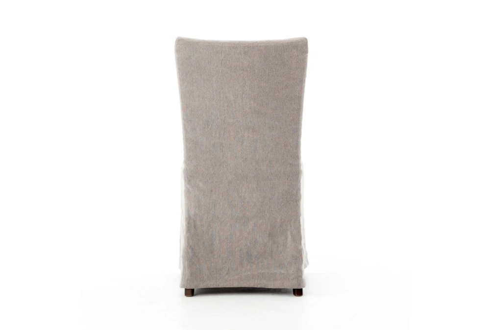 Grey Slip Cover Dining Chair 8 Grey Slip Cover Dining Chair - Image 8